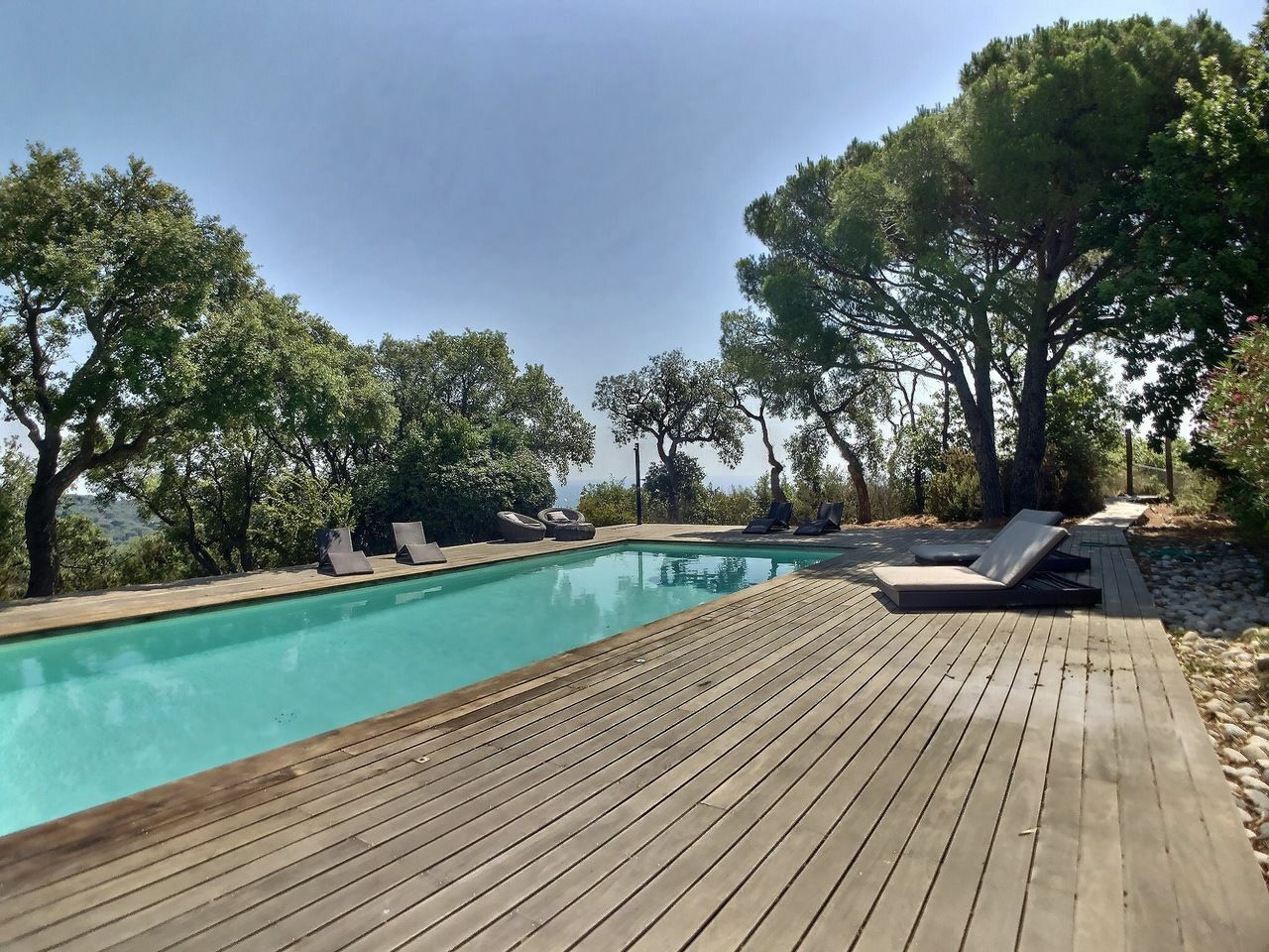 Maison de charme avec vue imprenable sur la mer à Ramatuelle - Vue 19