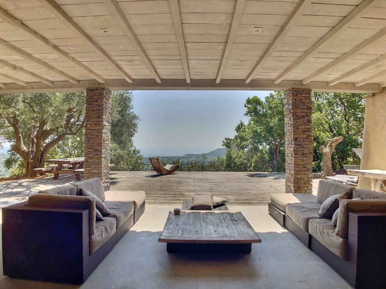 Maison de charme avec vue imprenable sur la mer à Ramatuelle - Vue 4