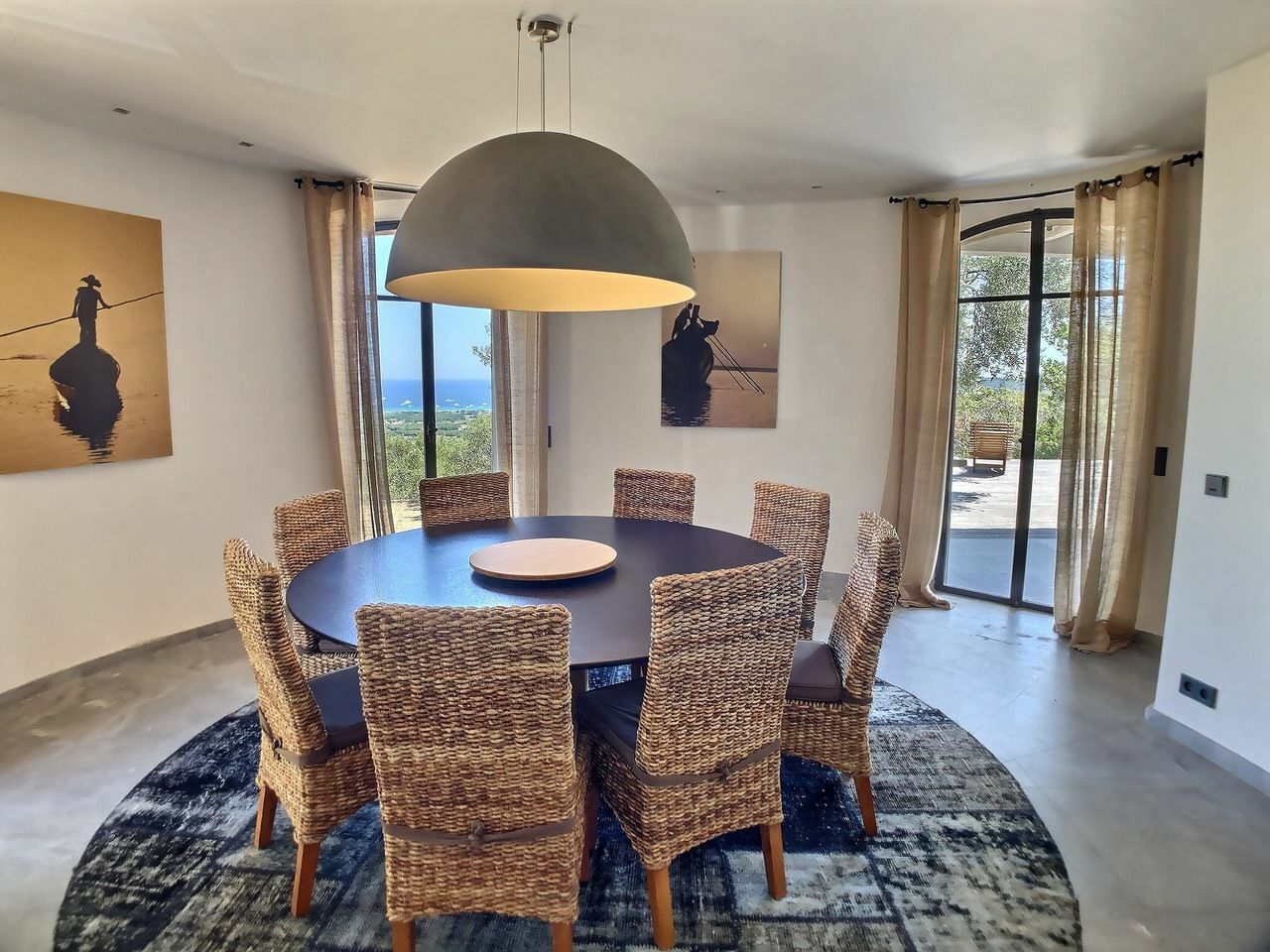 Maison de charme avec vue imprenable sur la mer à Ramatuelle - Vue 8