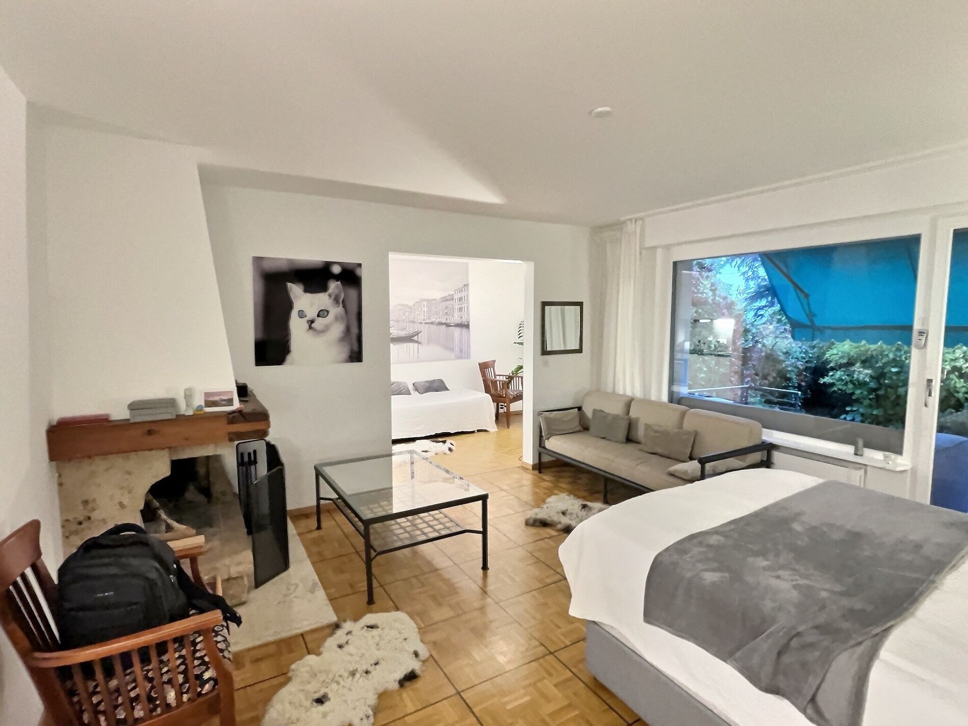 Spacious studio with garden - Vue 2