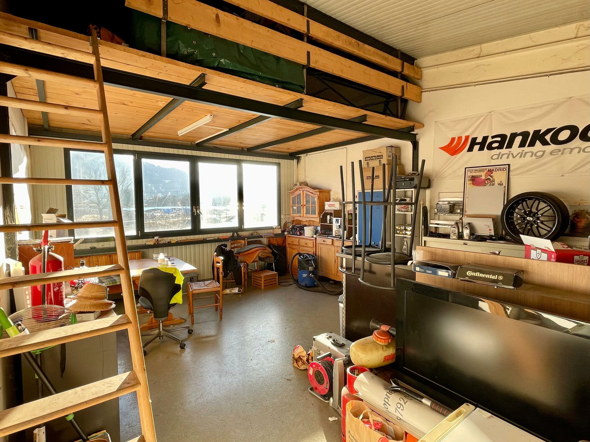 Streetbox-halle modulable avec mezzanine - Vue 3