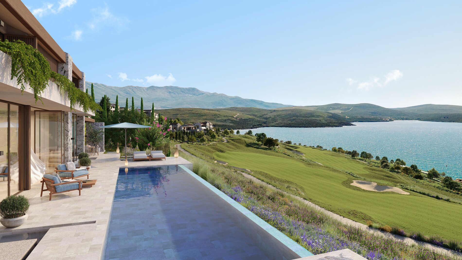 New apartment and villa project in Montenegro - Vue 6