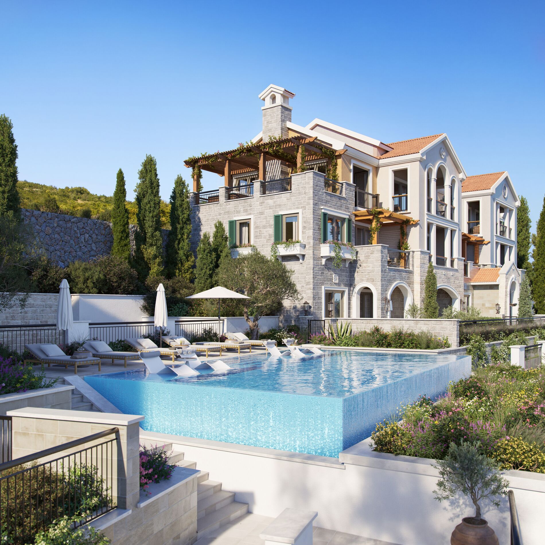 New apartment and villa project in Montenegro - Vue 13