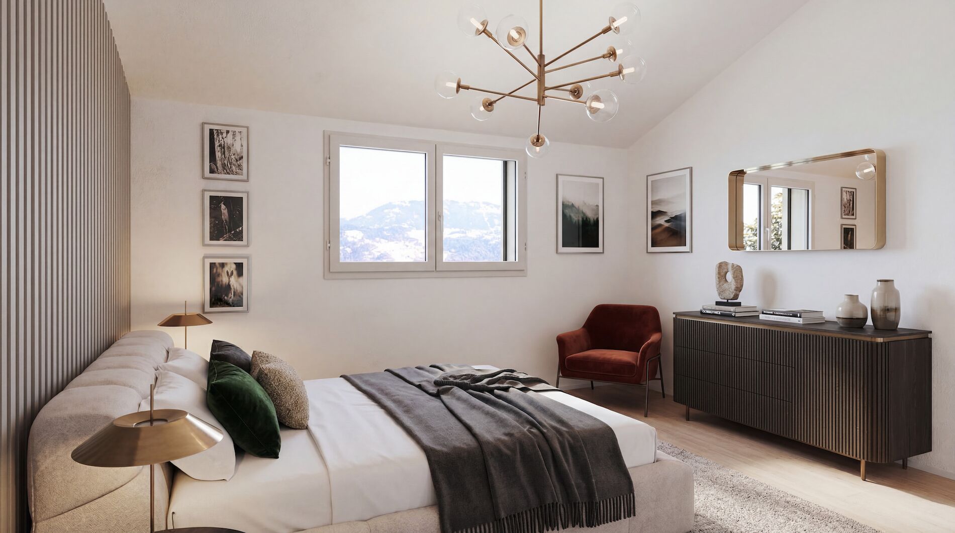 Family villa with breathtaking views of the valley - Vue 4