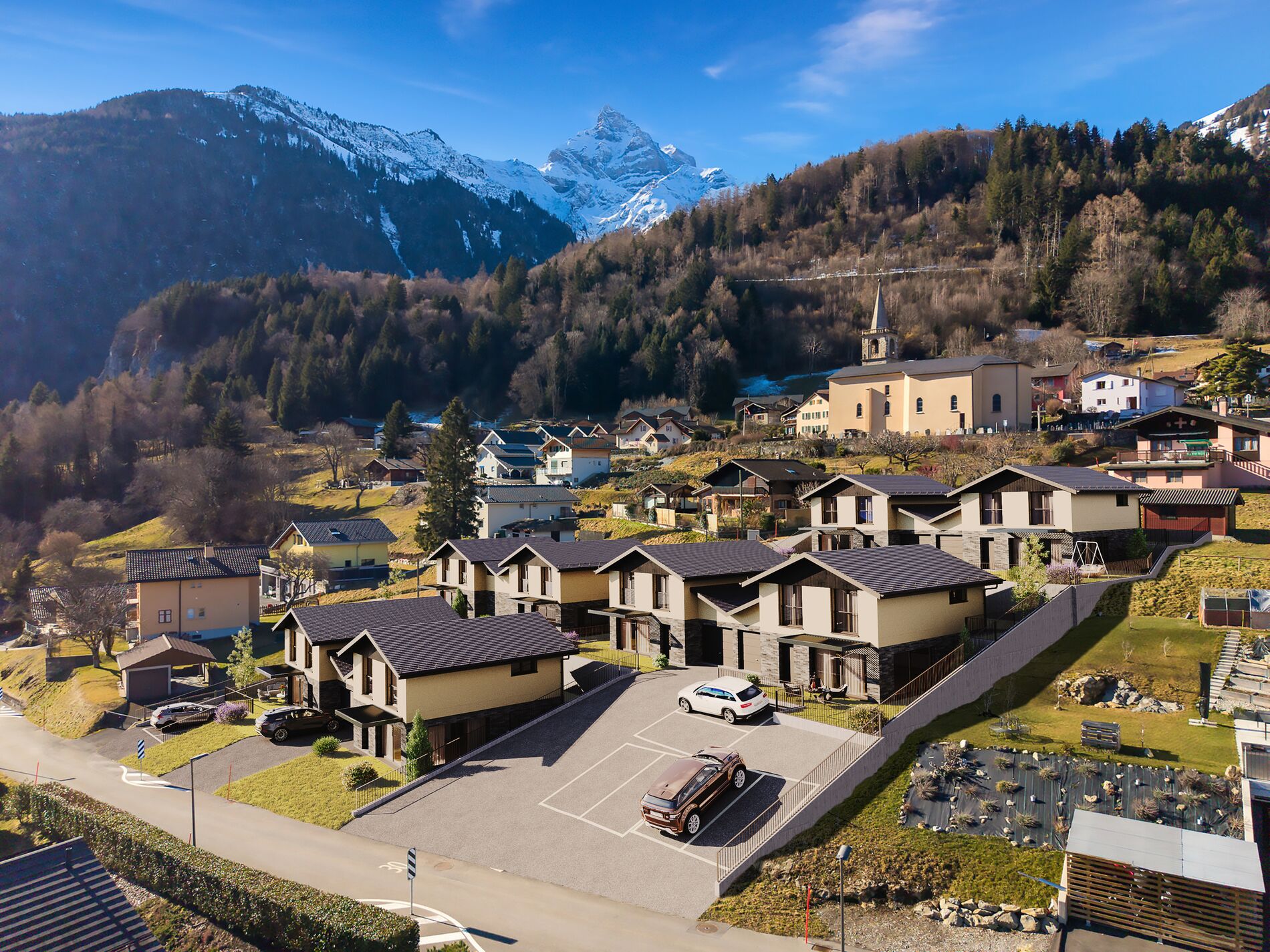 Family villa with breathtaking views of the valley - Vue 7