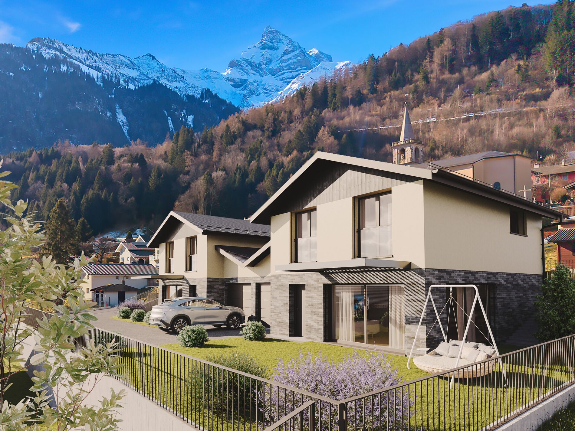Family villa with breathtaking views of the valley - Vue 1