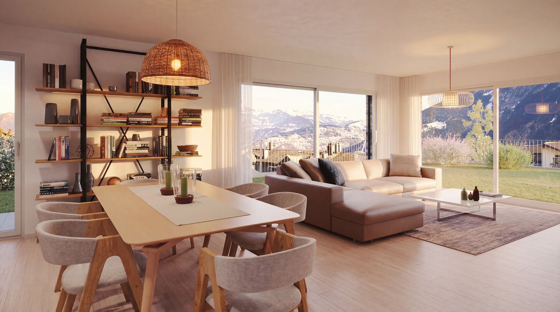 Family villa with breathtaking views of the valley - Vue 2