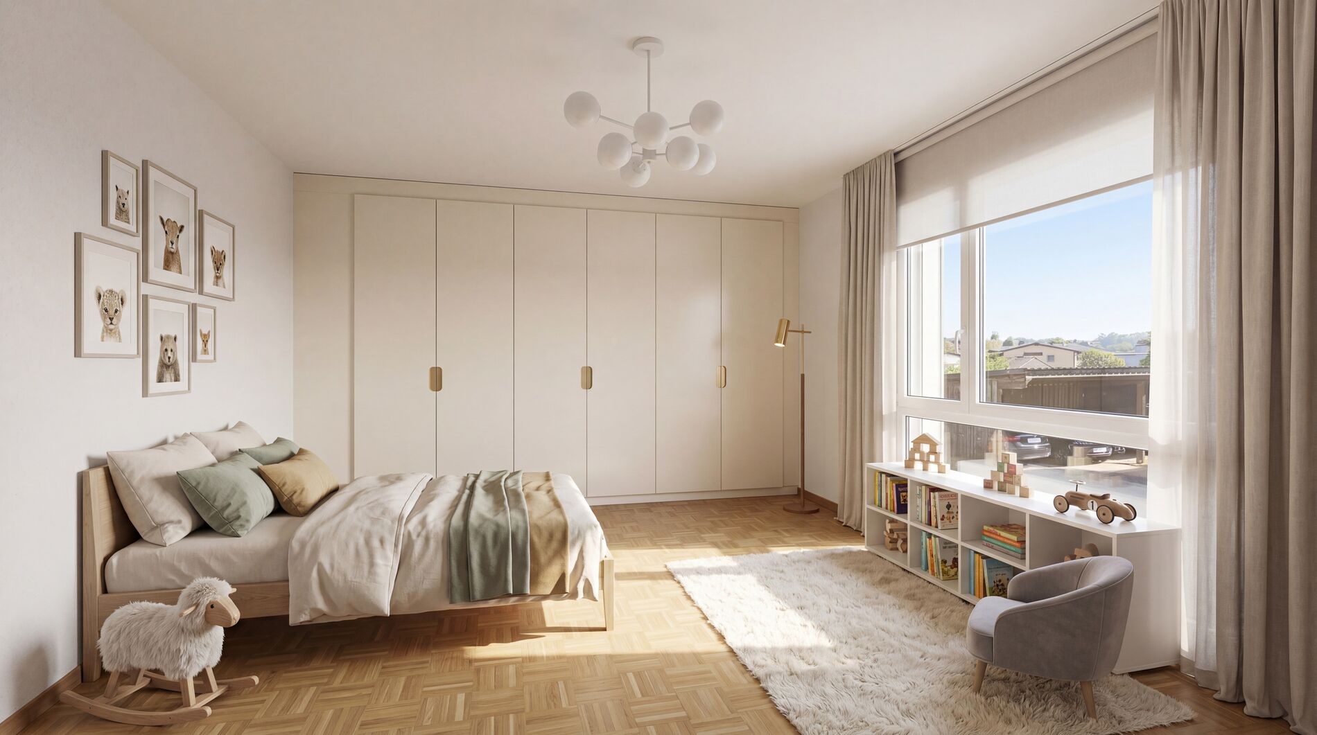 Lovely ground-floor apartment with garden, 5 minutes by car from the lake - Vue 9