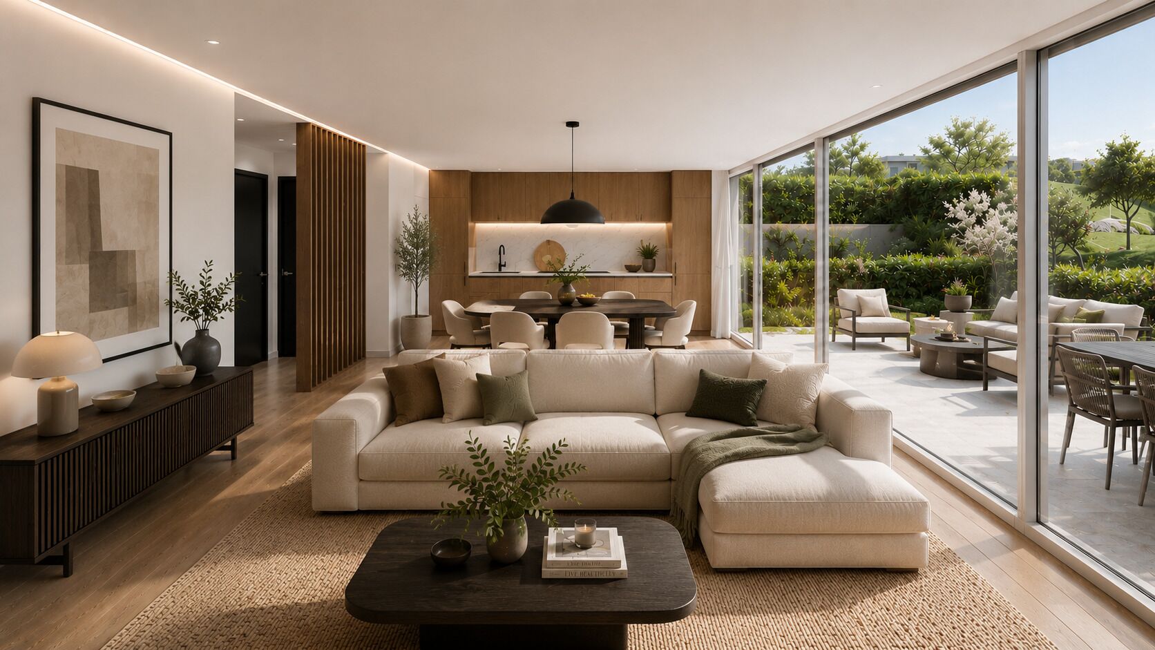 New contemporary apartment plan - Vue 2