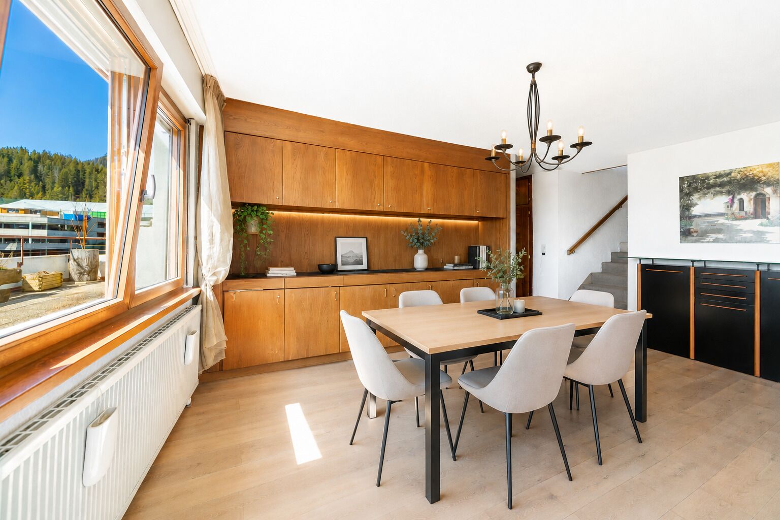 Magnificent duplex in the center of the resort with panoramic views - Vue 3