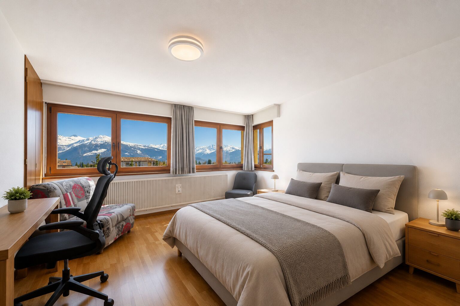 Magnificent duplex in the center of the resort with panoramic views - Vue 8