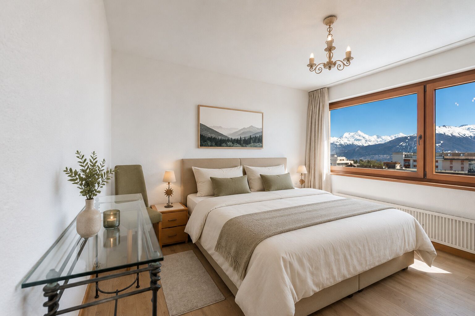 Magnificent duplex in the center of the resort with panoramic views - Vue 5