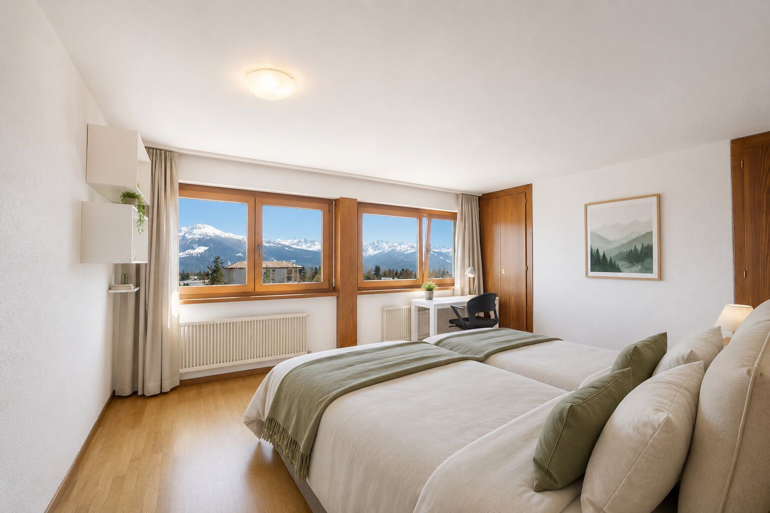 Magnificent duplex in the center of the resort with panoramic views - Vue 11