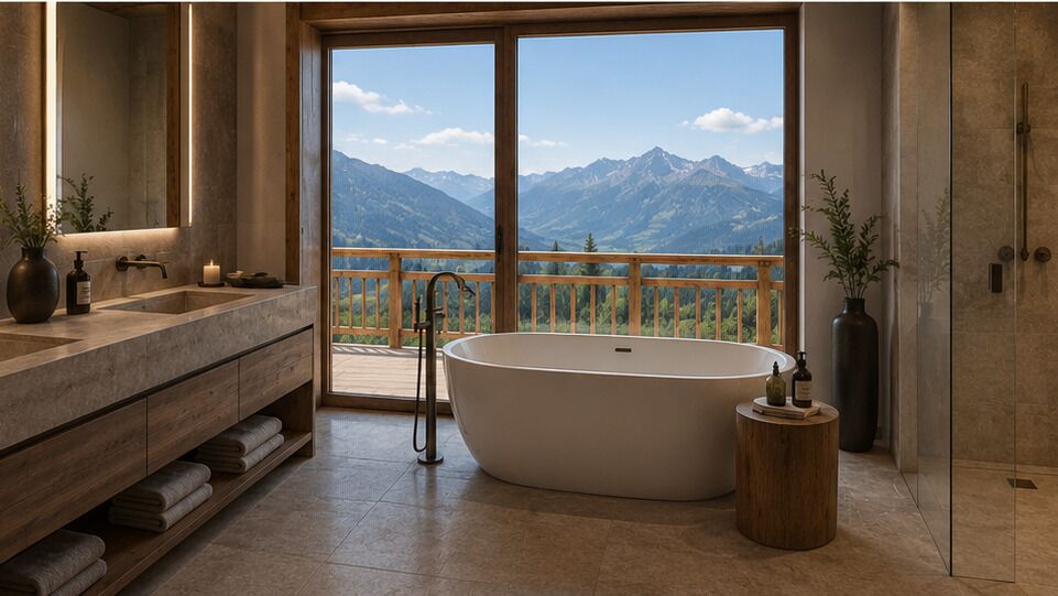 Beautiful new apartment close to the centre of Crans-Montana - Vue 6