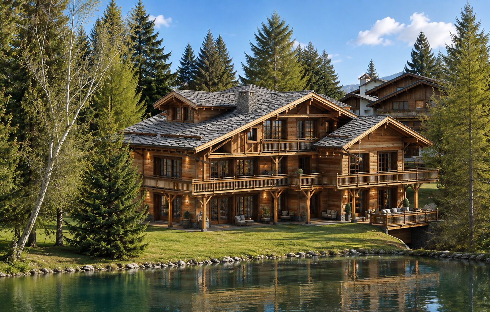 Beautiful new apartment close to the centre of Crans-Montana - Vue 4