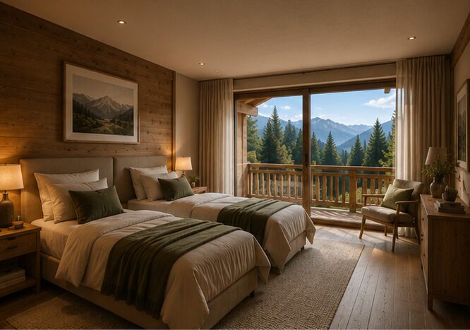 Luxurious new apartment near the centre of Crans-Montana - Vue 4