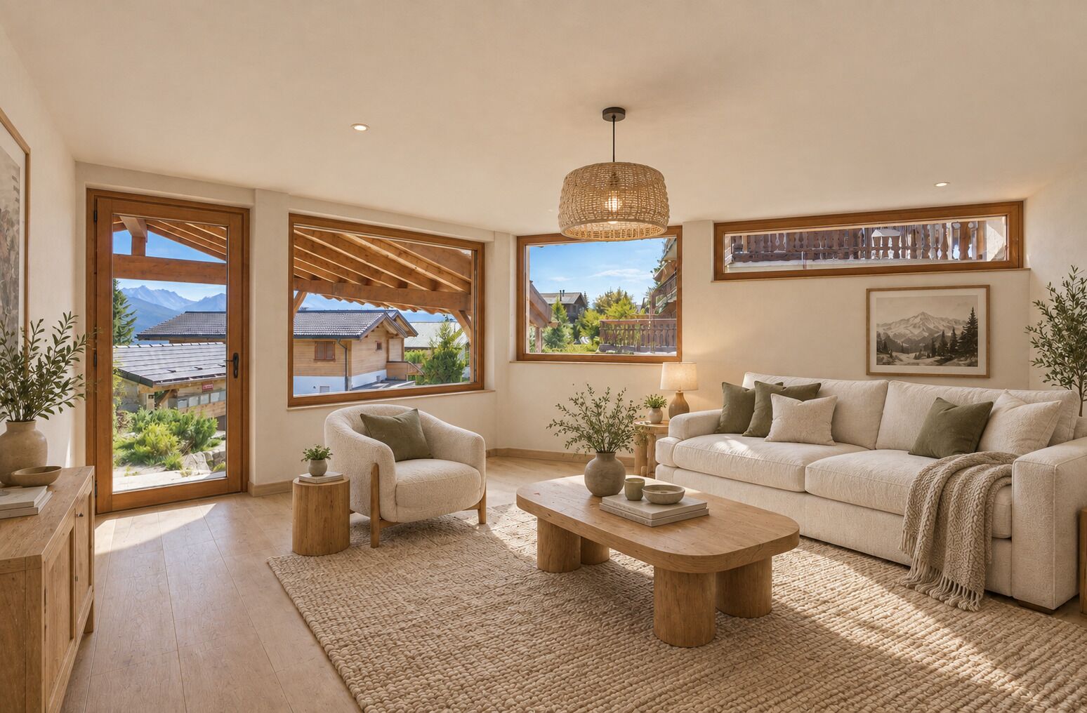 Un appartement d’exception à Anzère - Vue 3
