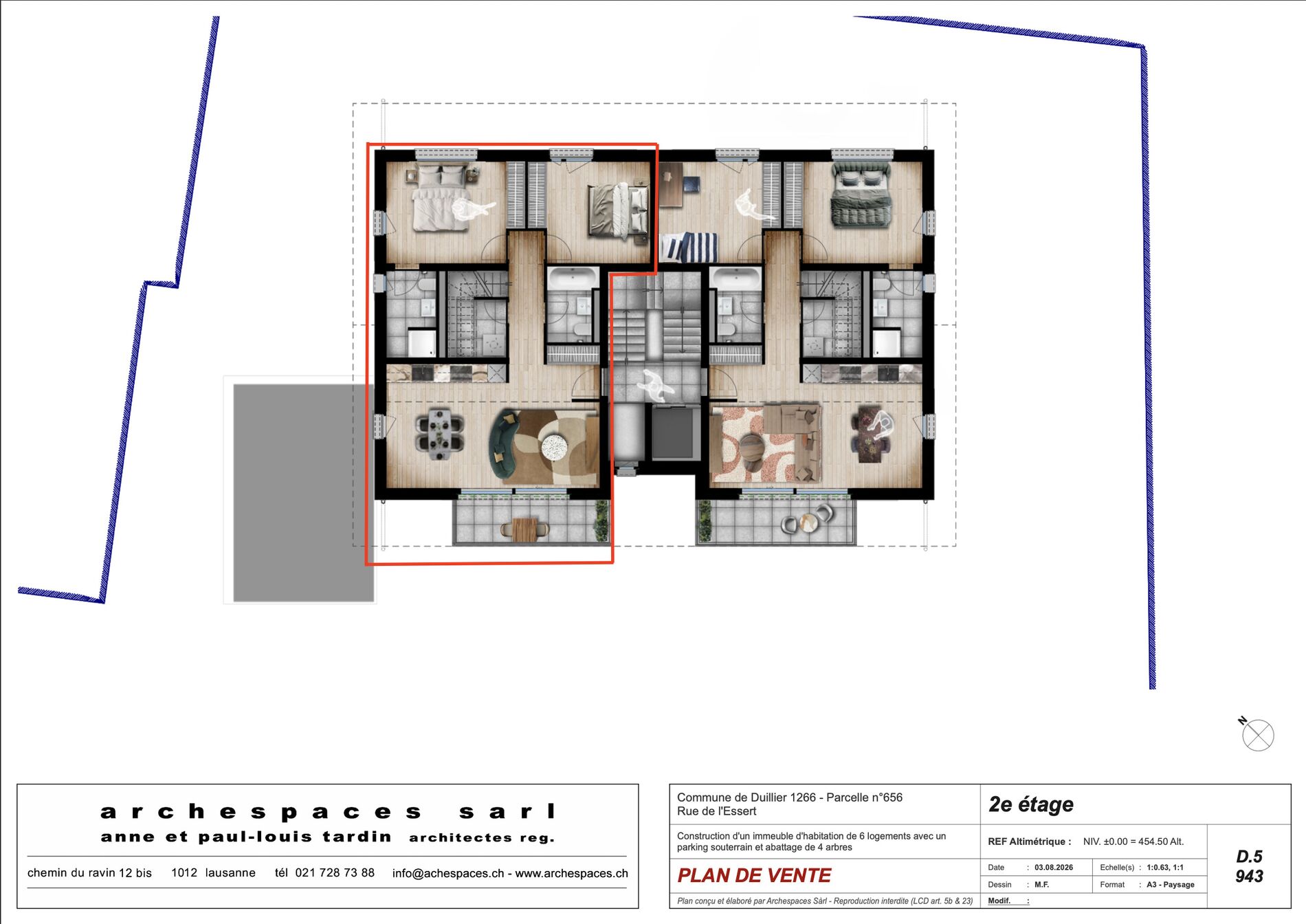 Agréable nouvel appartement avec jardin - Vue 6